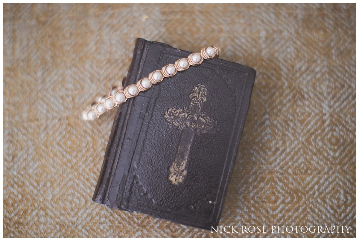  Vintage bible used for a London wedding in Kightsbridge 