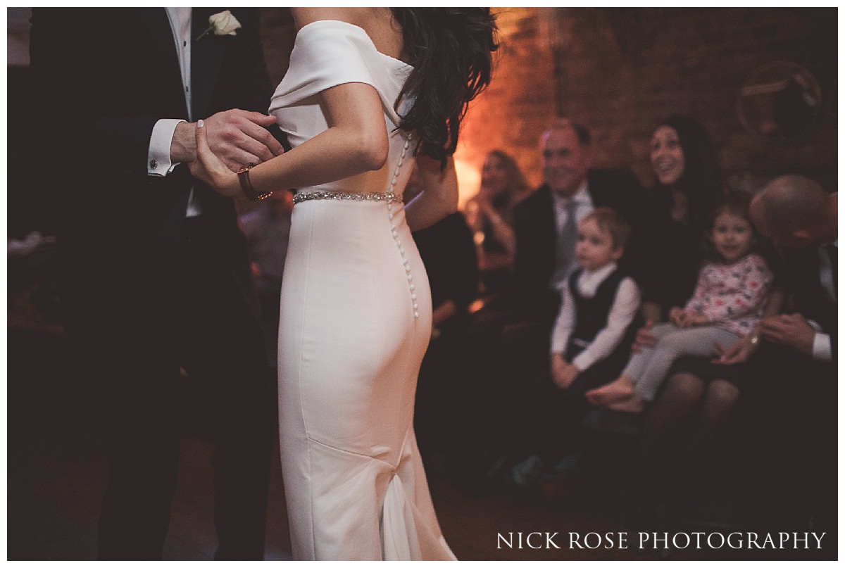  Wedding first dance at Restaurant-Ours in Knightsbridge London 