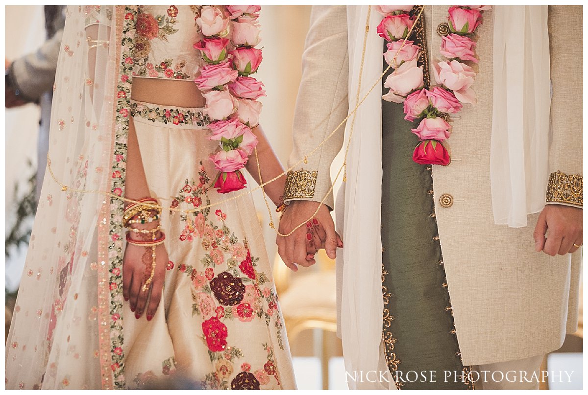  Indian wedding ceremony photography at The Grove in Chandler's Cross Hertfordshire  