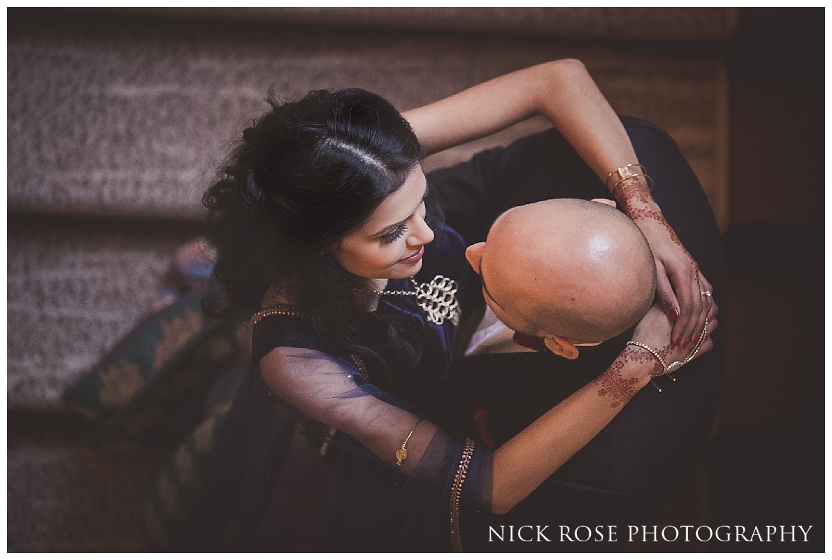  Indian wedding photography portrait at The Grove in Watford 