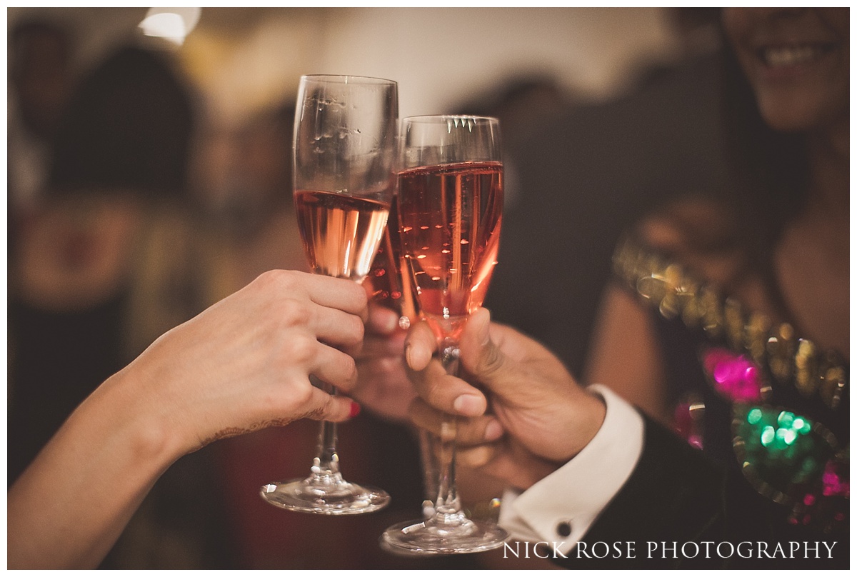 Hindu wedding reception at The Grove in Chandler's Cross in Watford