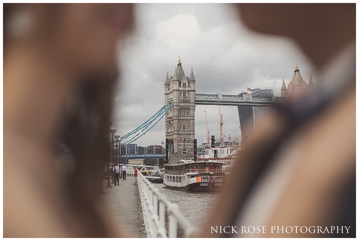  A London pre wedding shoot at Tower Bridge&nbsp; 