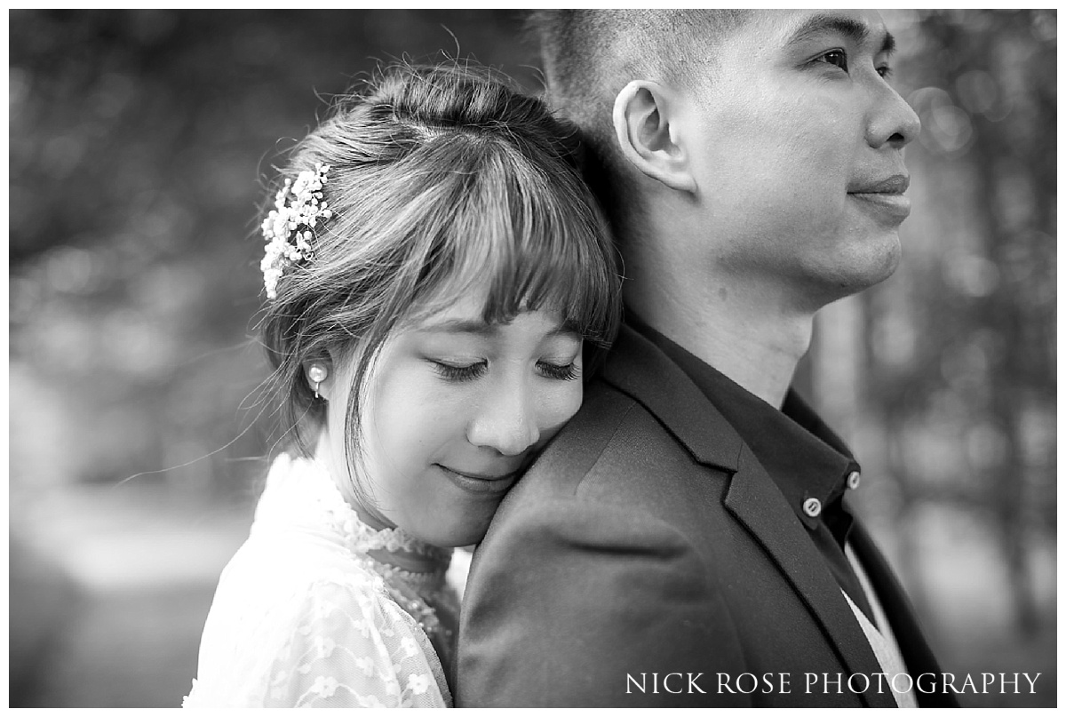 Pre wedding photography in Gradbach near the River Dane in the Peak District