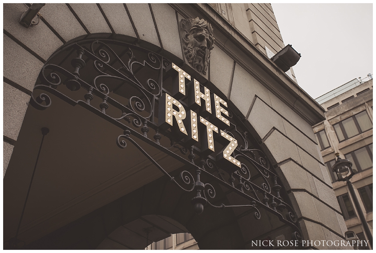  Ritz Hotel London wedding photography 