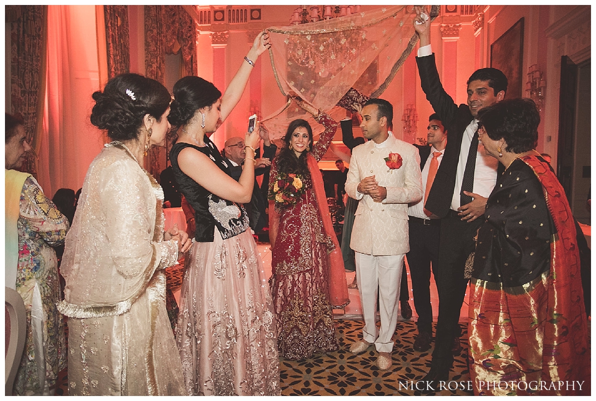  Pakistani wedding exit at the Ritz in London 