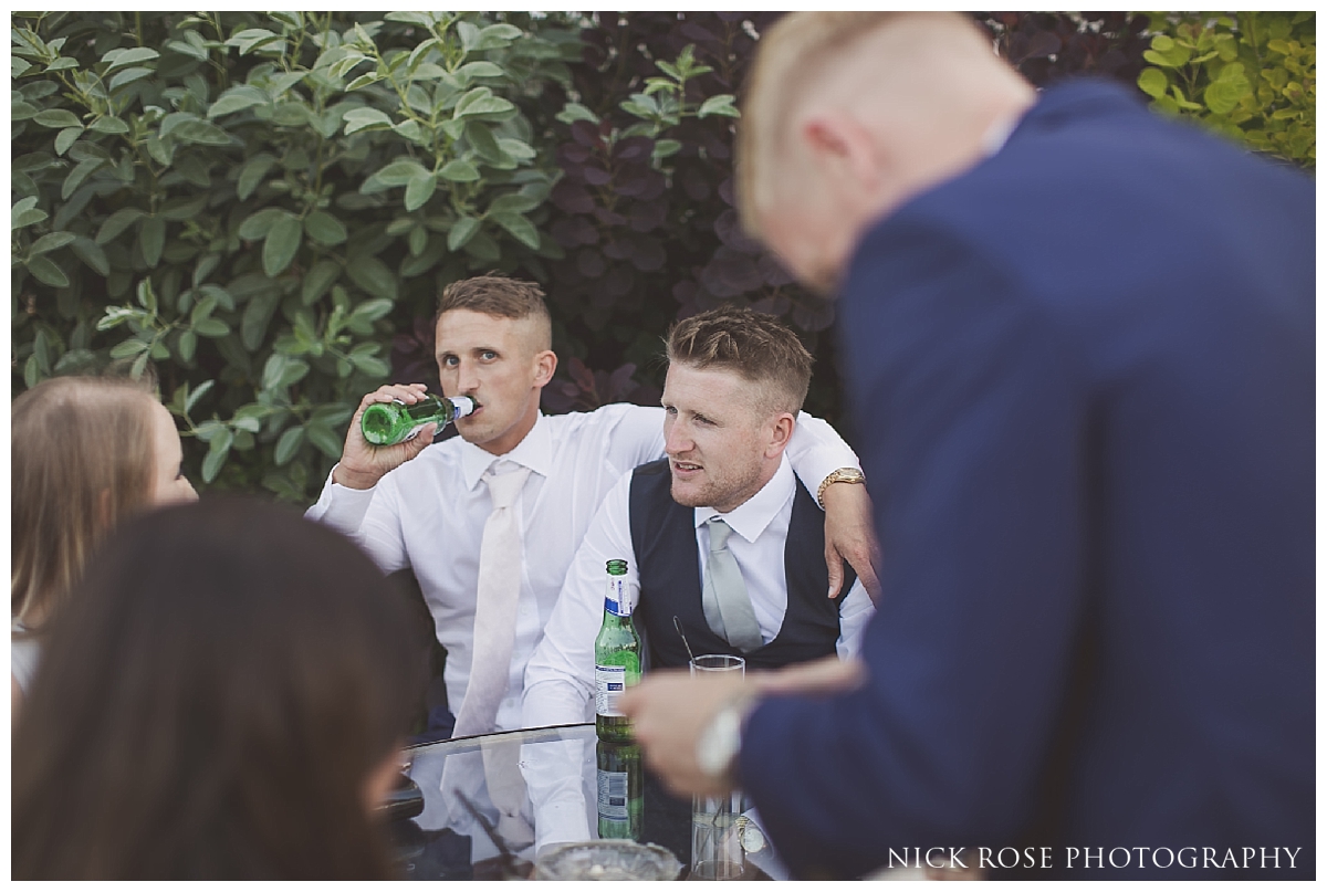  Wedding speeches during a Buxted Park Wedding 