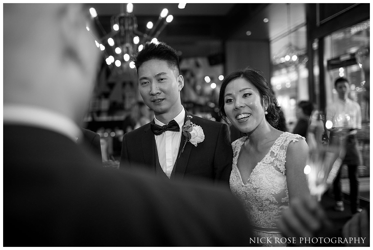  Chinese wedding reception at the Refinery in New Street Square in London 