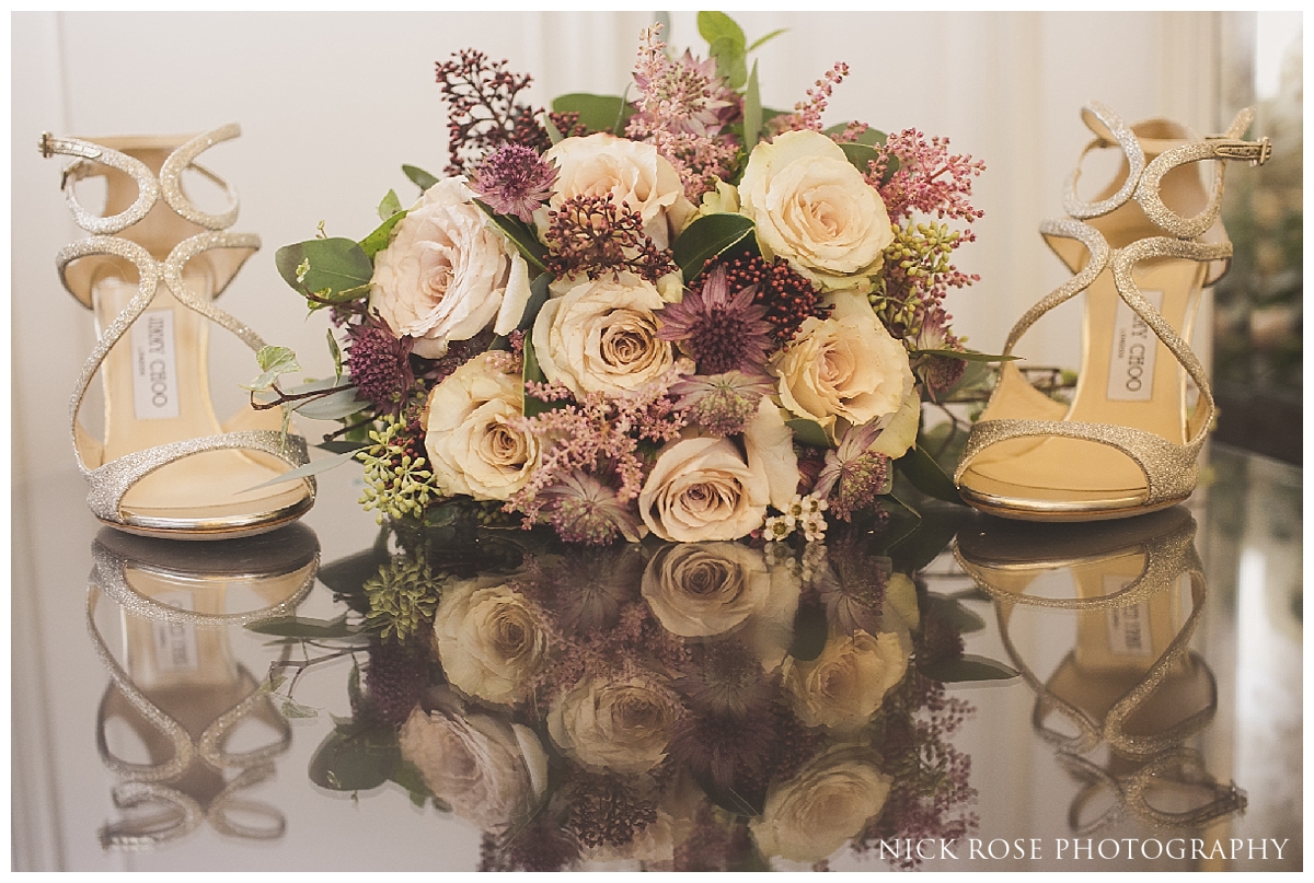 Bridal wedding flowers for a Dartmouth House Wedding in Mayfair