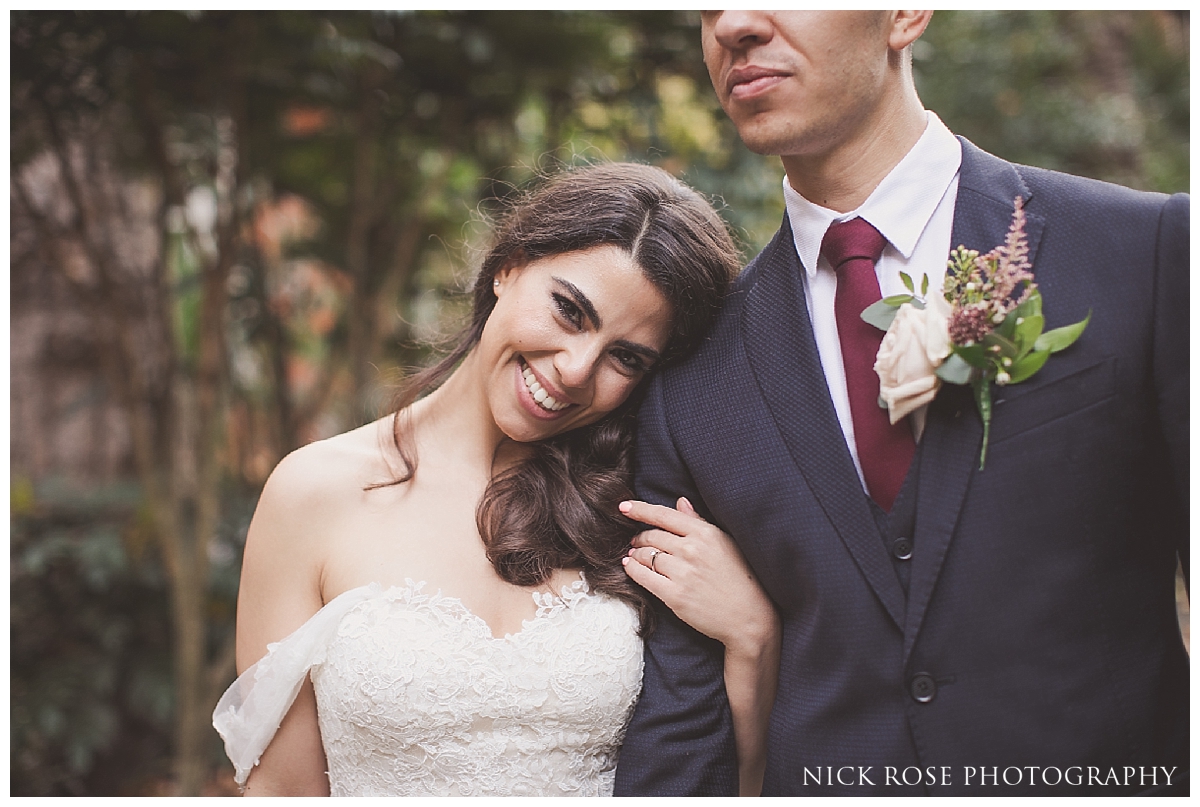 Dartmouth House wedding photography in London