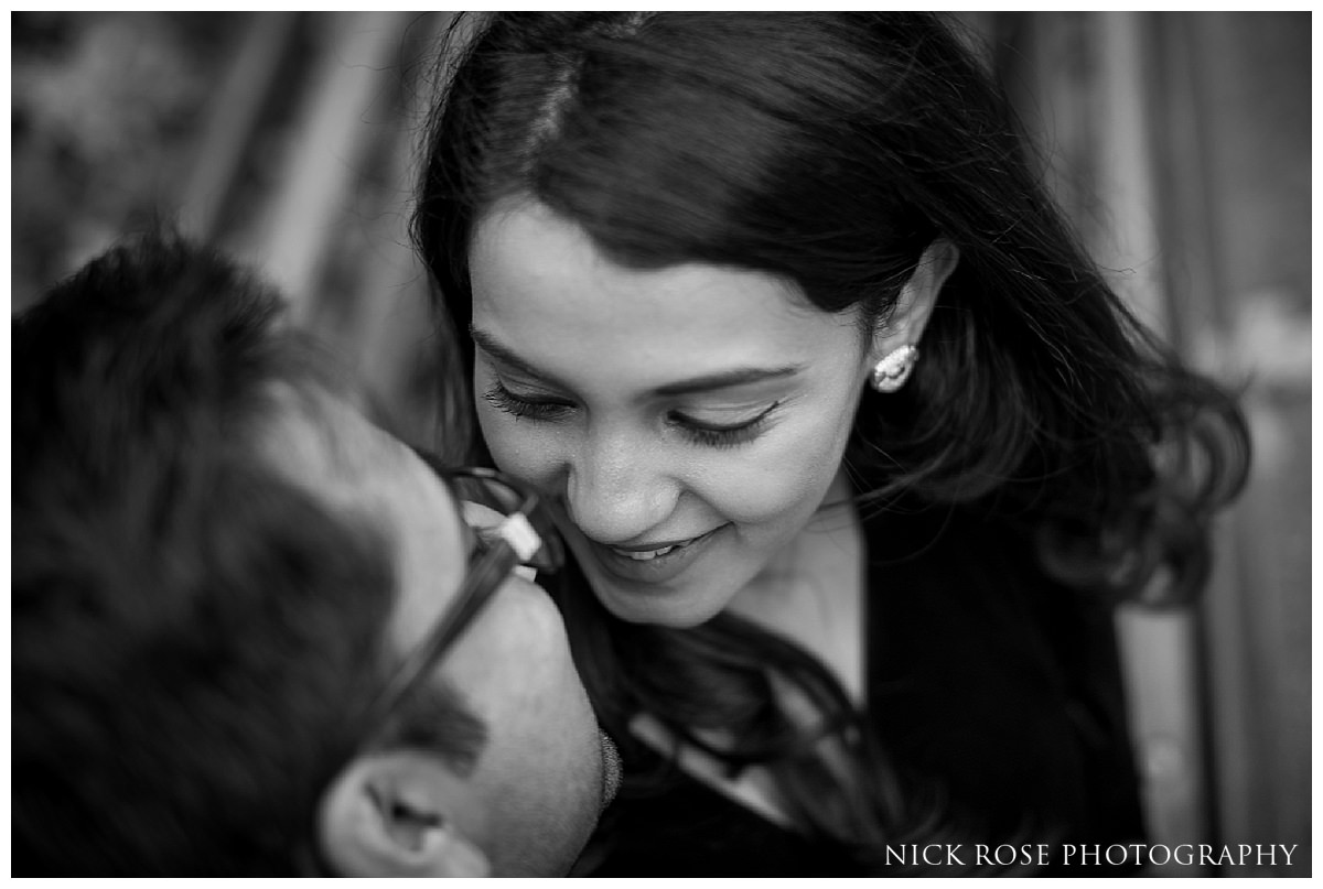 Destination pre wedding photography session in London with a couple from Pune, India