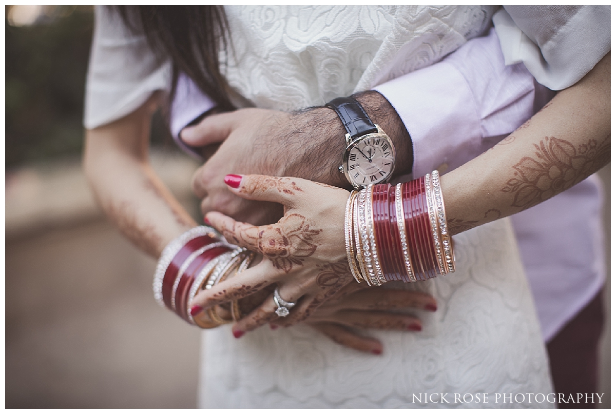 Destination Indian pre wedding photography in the old town of Valencia, Spain