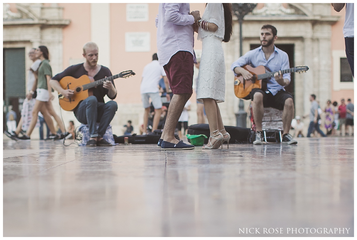  Destination Indian pre wedding photography in the old town of Valencia, Spain 