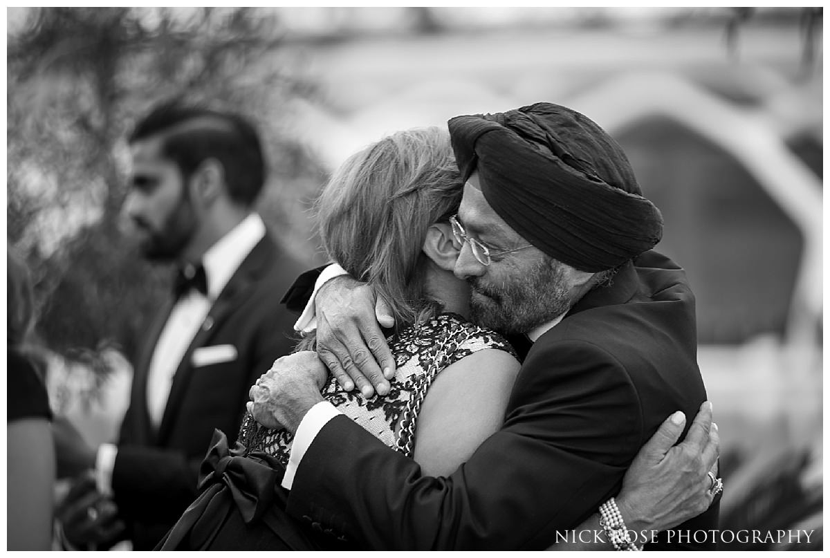  Destination Sikh wedding reception at The Hemisfèric, City of Arts in Valencia, Spain 