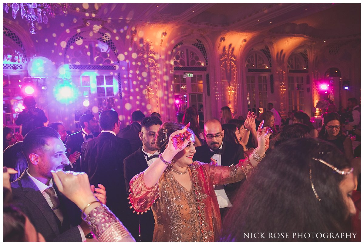 Wedding reception photography at The Savoy Hotel