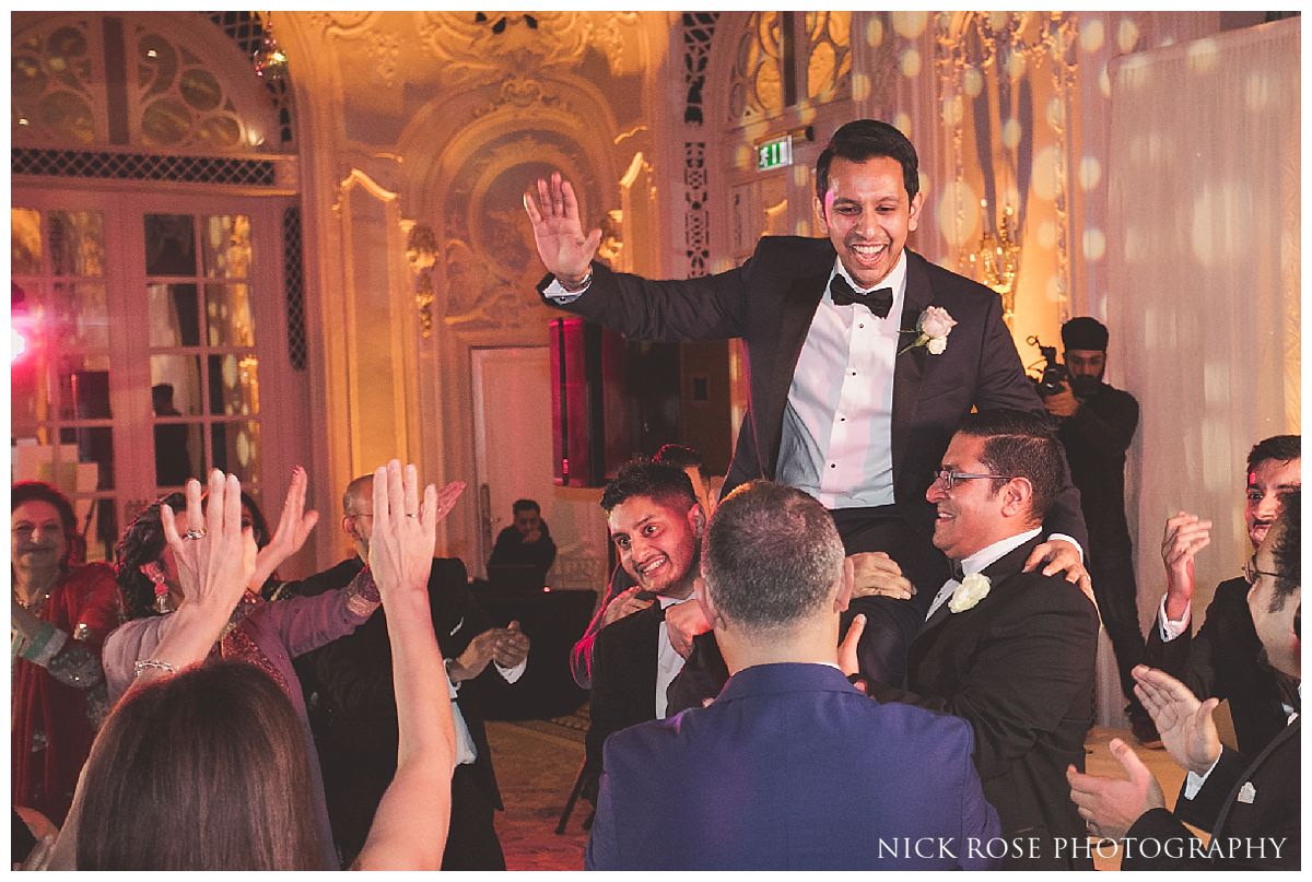 The Savoy London wedding reception dancing