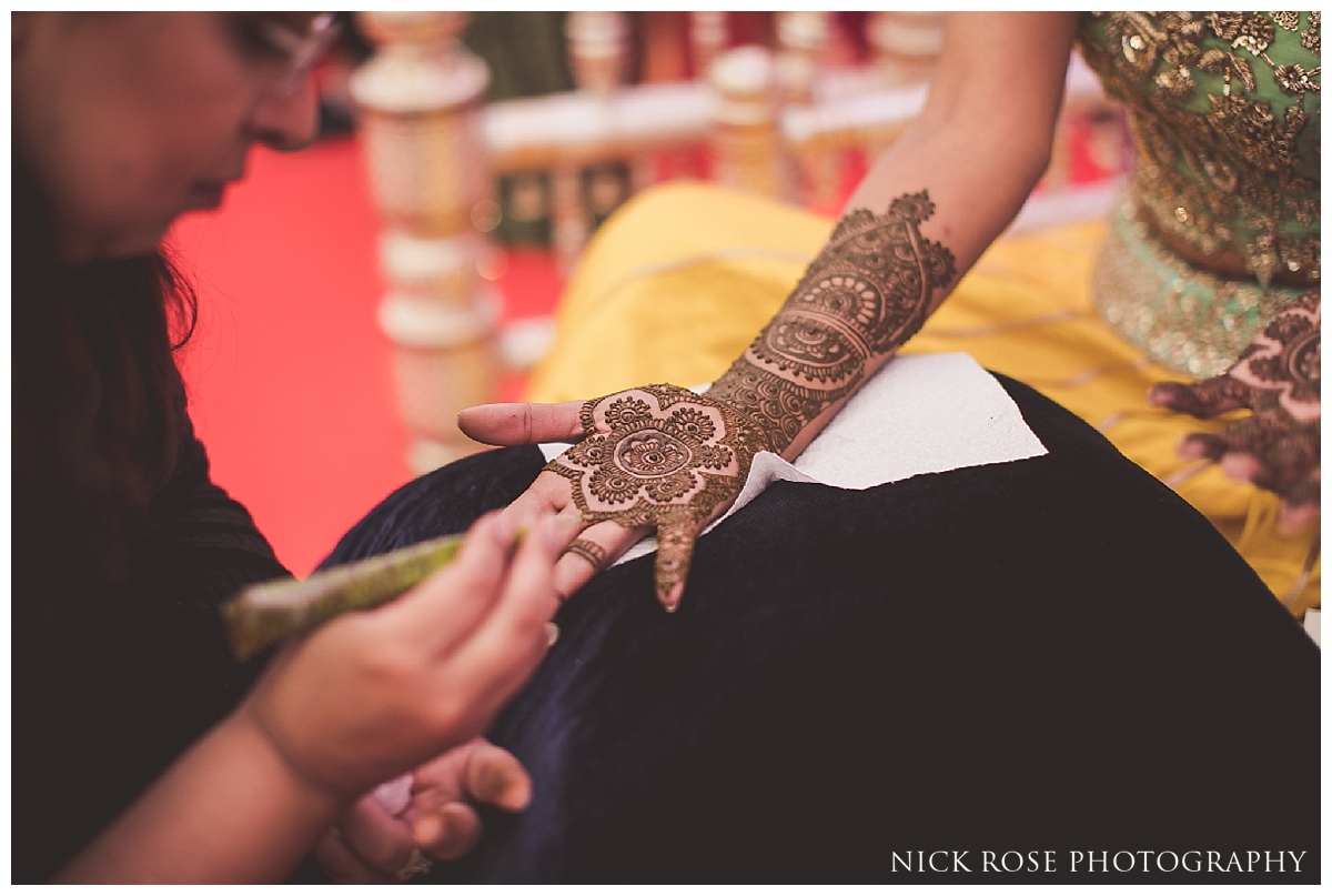  Indian wedding mehndi night in London 