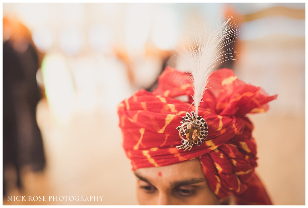  Groom wedding details for a Hindu wedding in Hertfordshire 