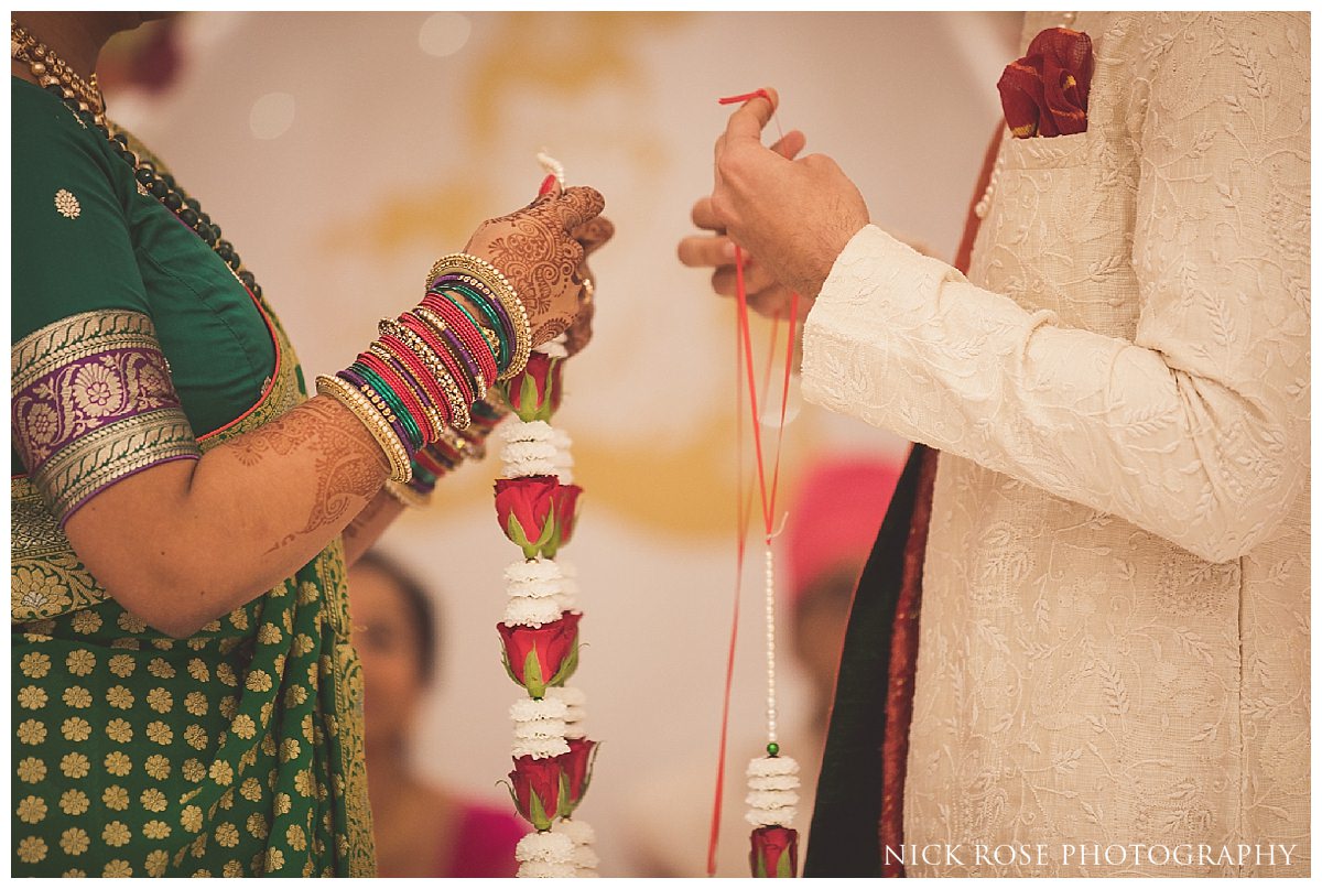 Hindu wedding photography at the Potters Bar Oshwal Centre in Hertfordshire