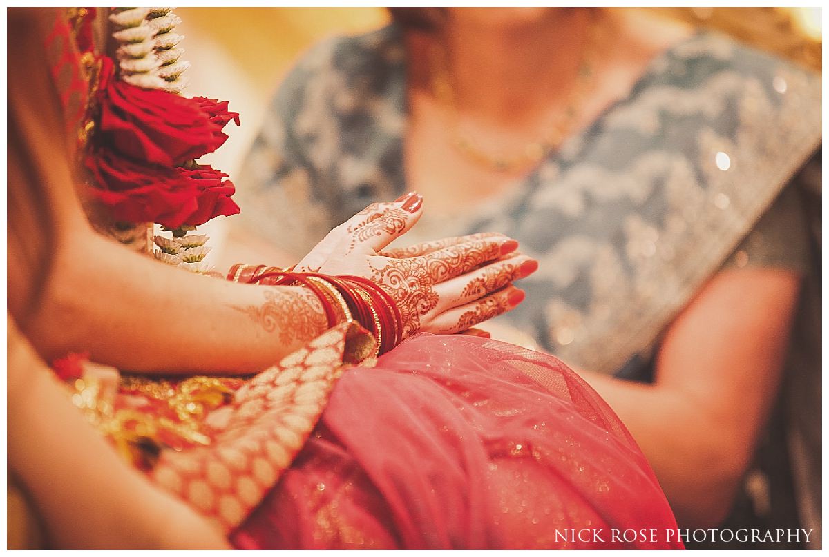  Hindu wedding ceremony at the Savoy Hotel in London 