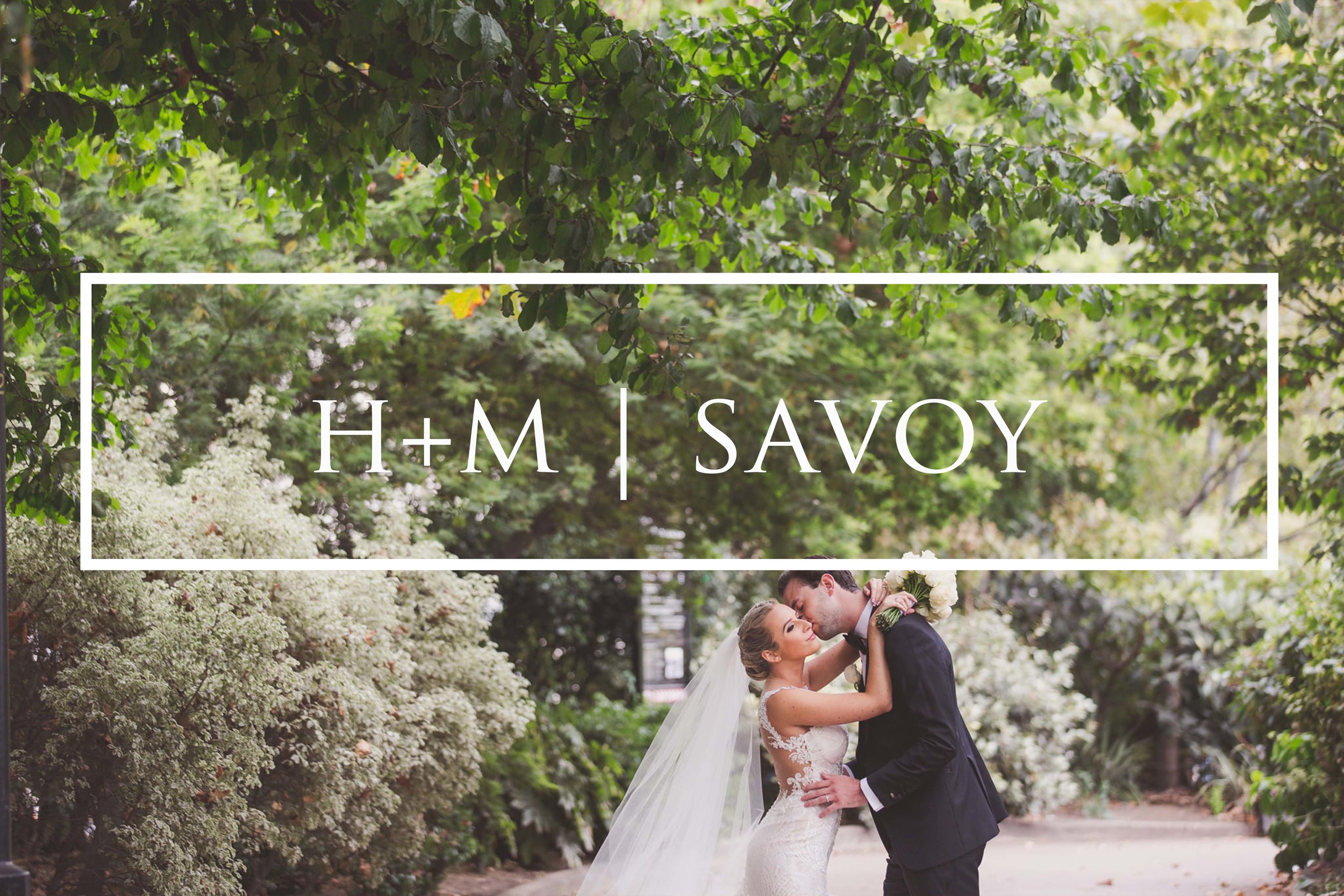 Wedding at Savoy London