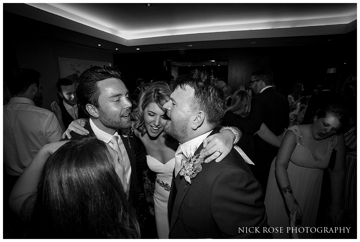 South Place Hotel Wedding reception dancing in London