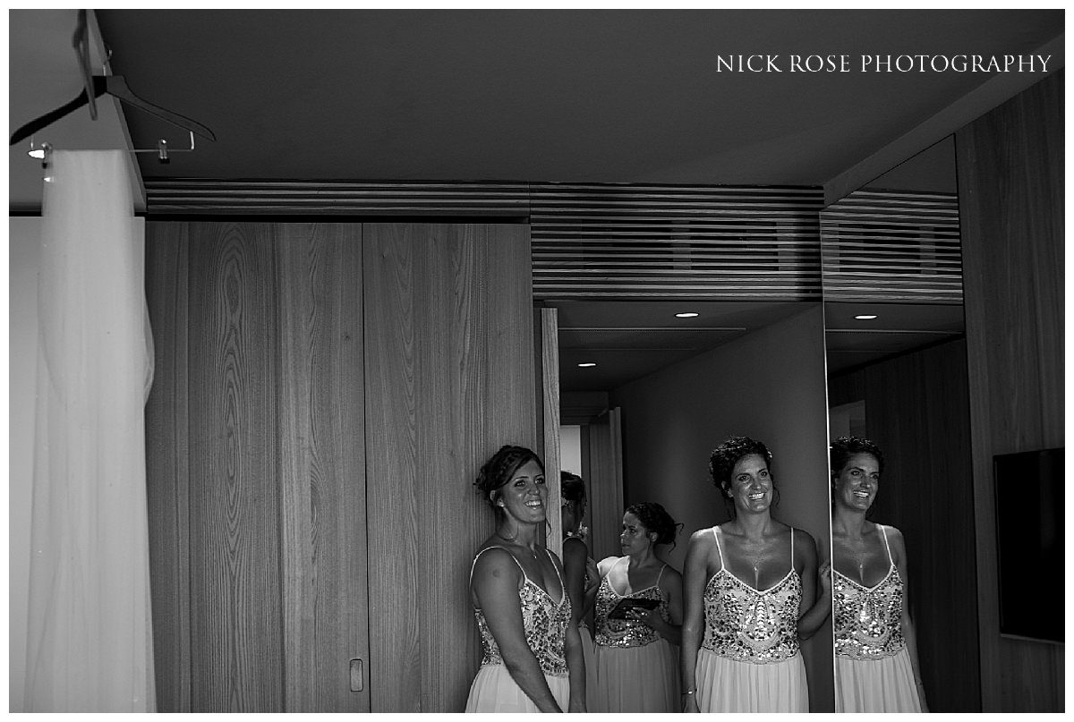  Bridal preparations in the hotel a destination Dubrovnik Palace Wedding in Croatia 