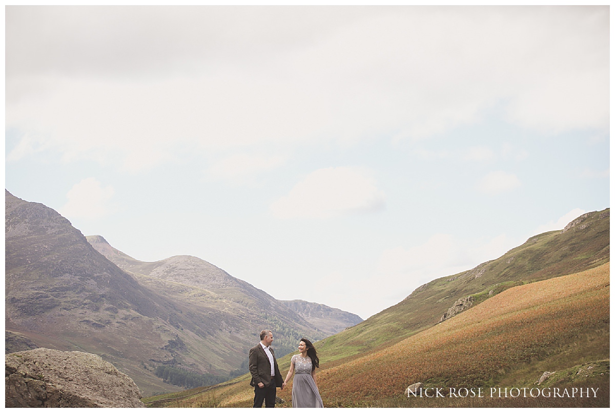  Pre wedding photography shoot in the Lake District National Park 