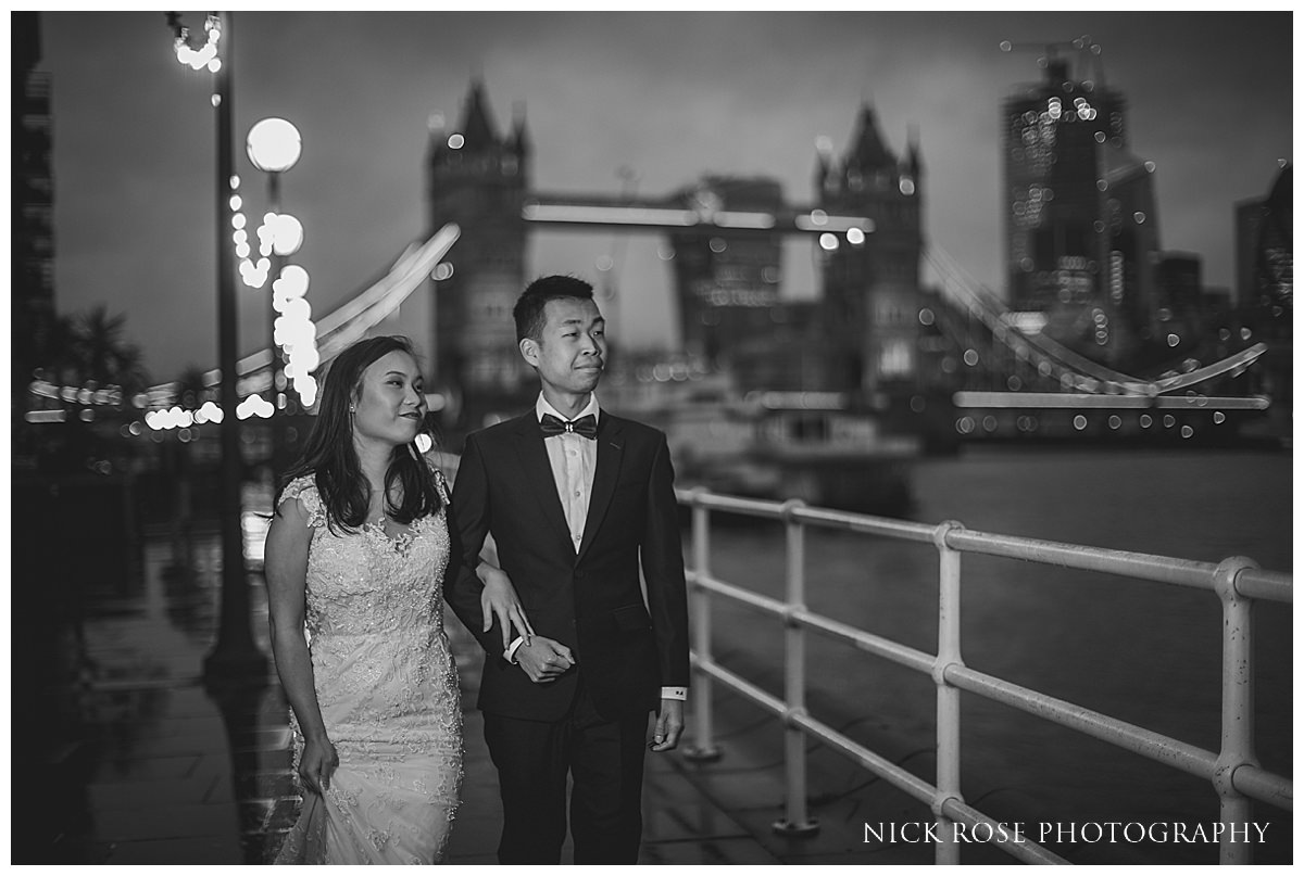 Tower Bridge pre wedding photography