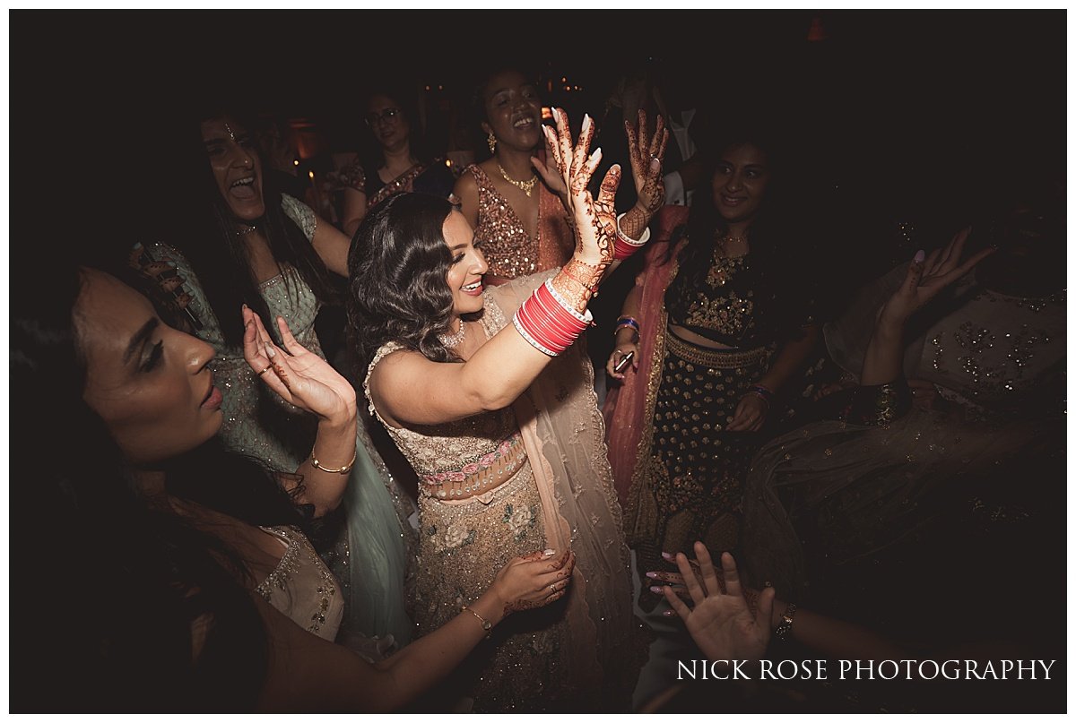 Indian Wedding Reception at Grosvenor House in Park Lane
