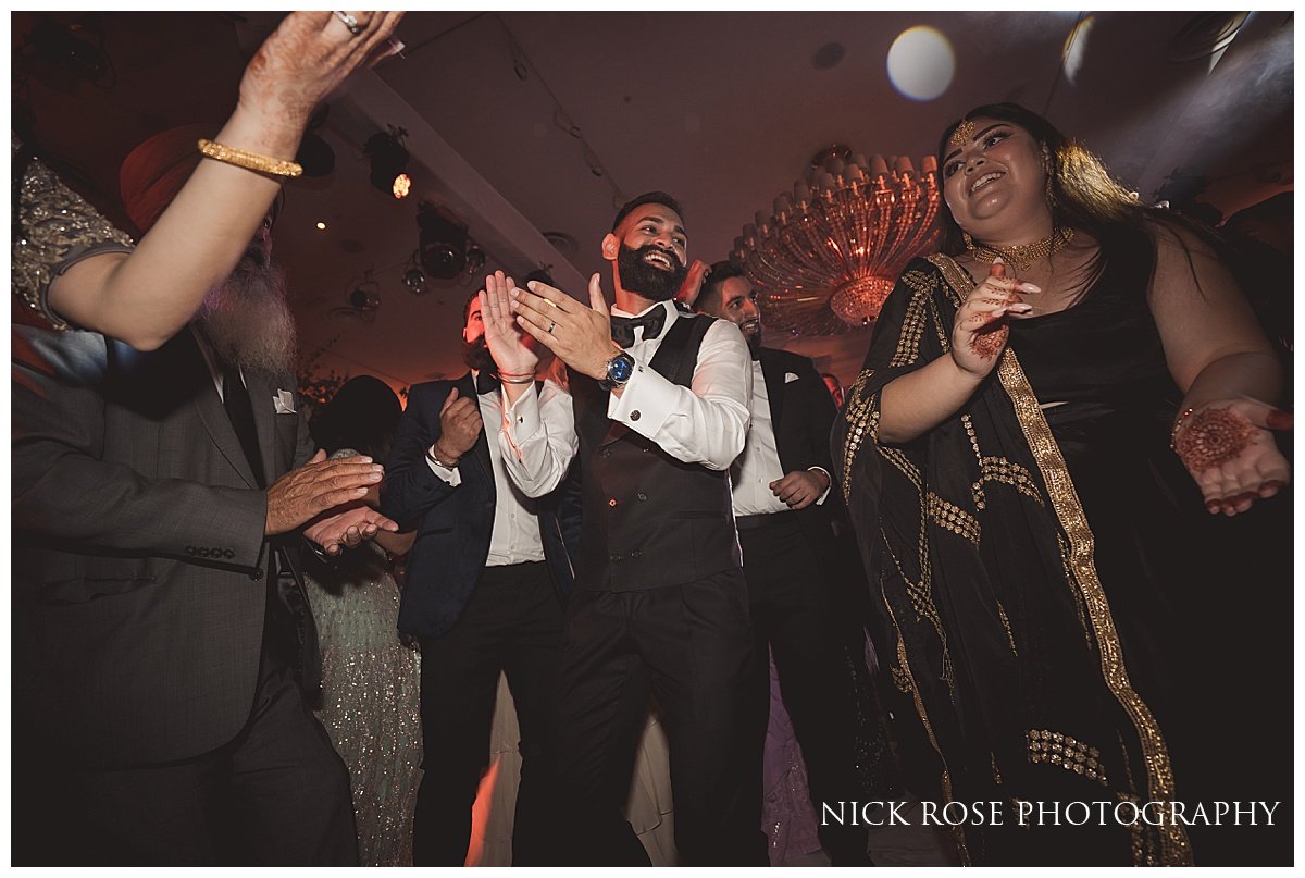 Indian Wedding Reception at Grosvenor House in Park Lane