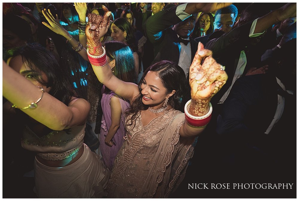 Indian Wedding Reception at Grosvenor House in Park Lane