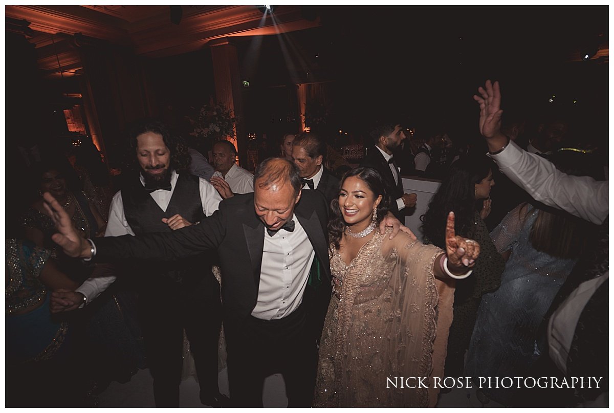 Indian Wedding Reception at Grosvenor House in Park Lane