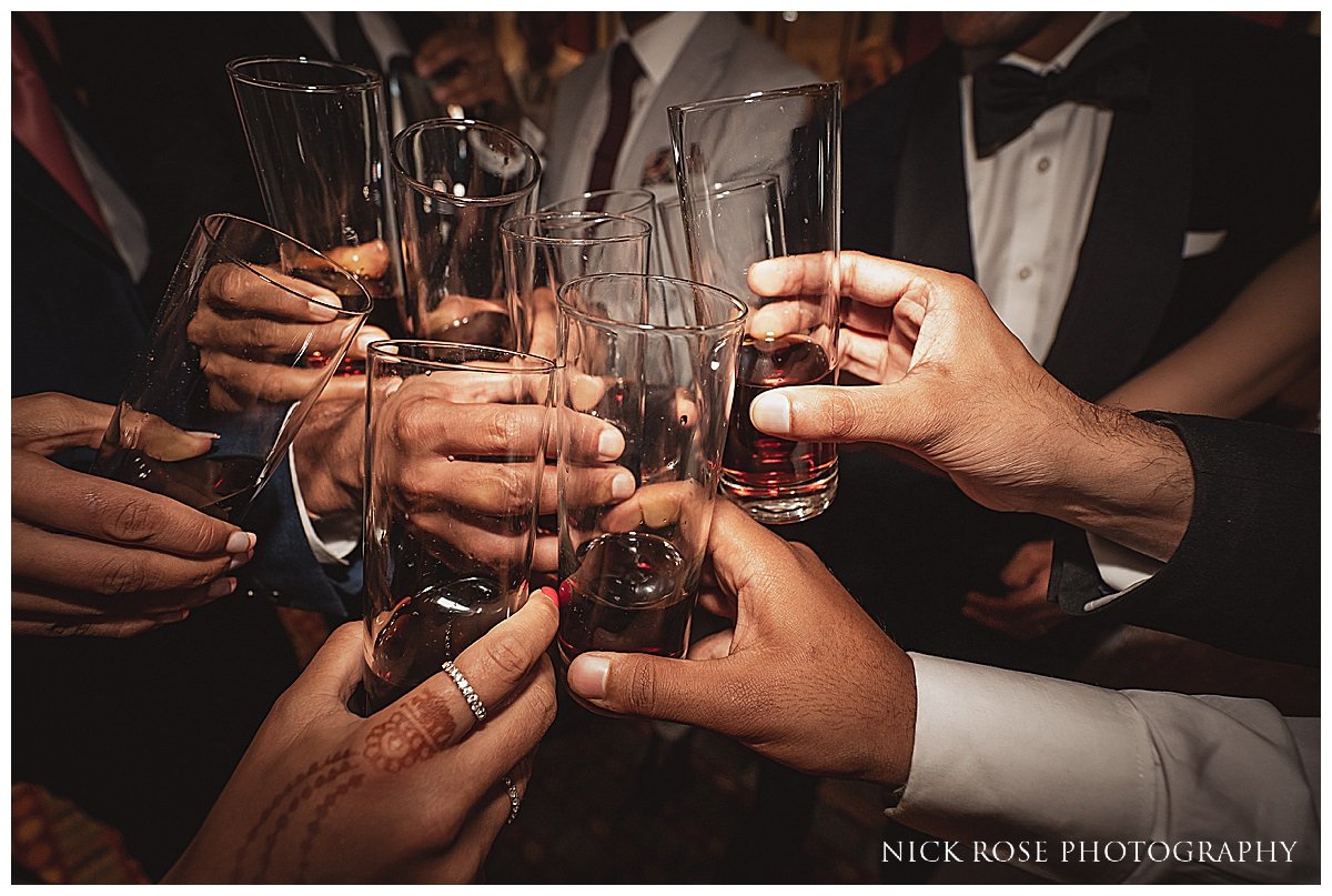  Destination Indian wedding reception at the Pine Cliff resort hotel in Portugal photographed by  wedding Photographer Nick Rose 