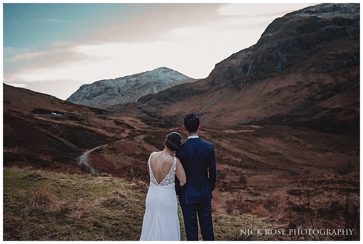  Pre wedding photography session in Glencoe Scotland in the highlands photographed by Nick Rose Photography 