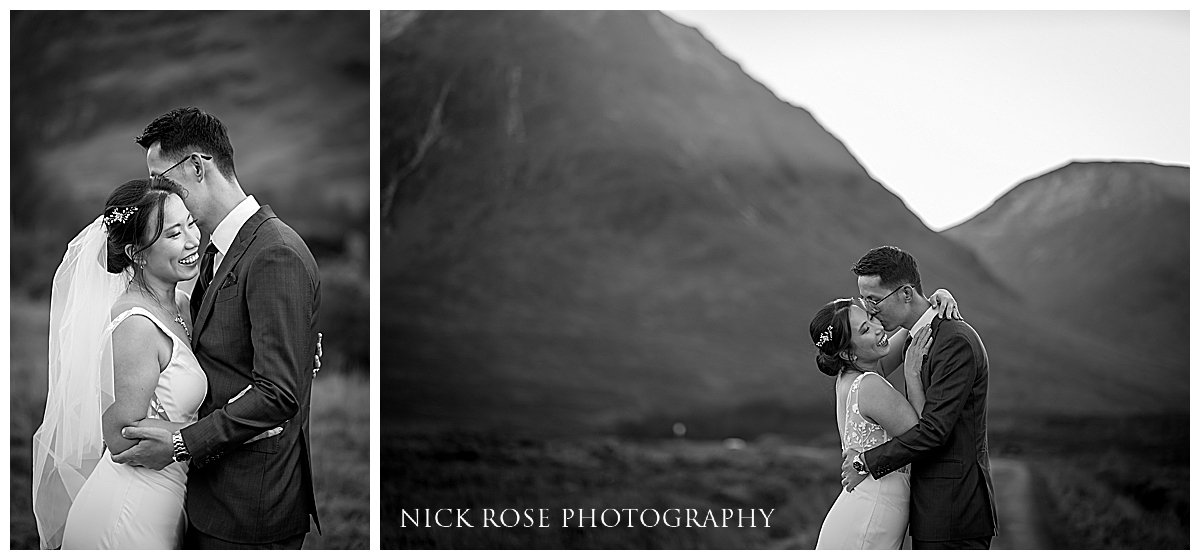  Pre wedding photography session in Glencoe Scotland in the highlands photographed by Nick Rose Photography 