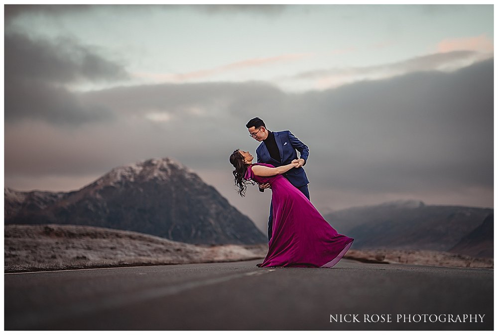  Scotland pre wedding photography in Glencoe in the highlands 