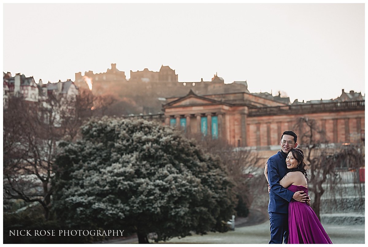  Scotland pre wedding photography in Edinburgh  