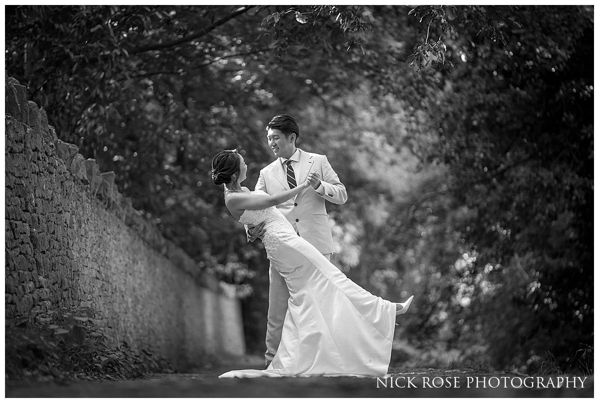  A couple in the Cotswolds for a pre wedding photography session 