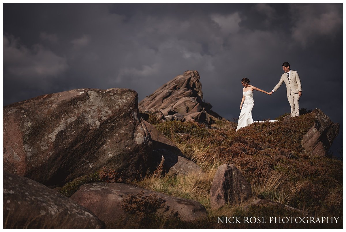  The Peak District provides a captivating setting for an unforgettable pre-wedding photoshoot 
