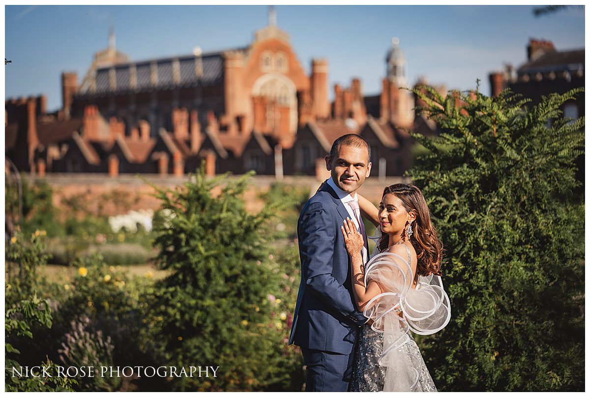  Indian wedding photography at Hampton Court Palace 
