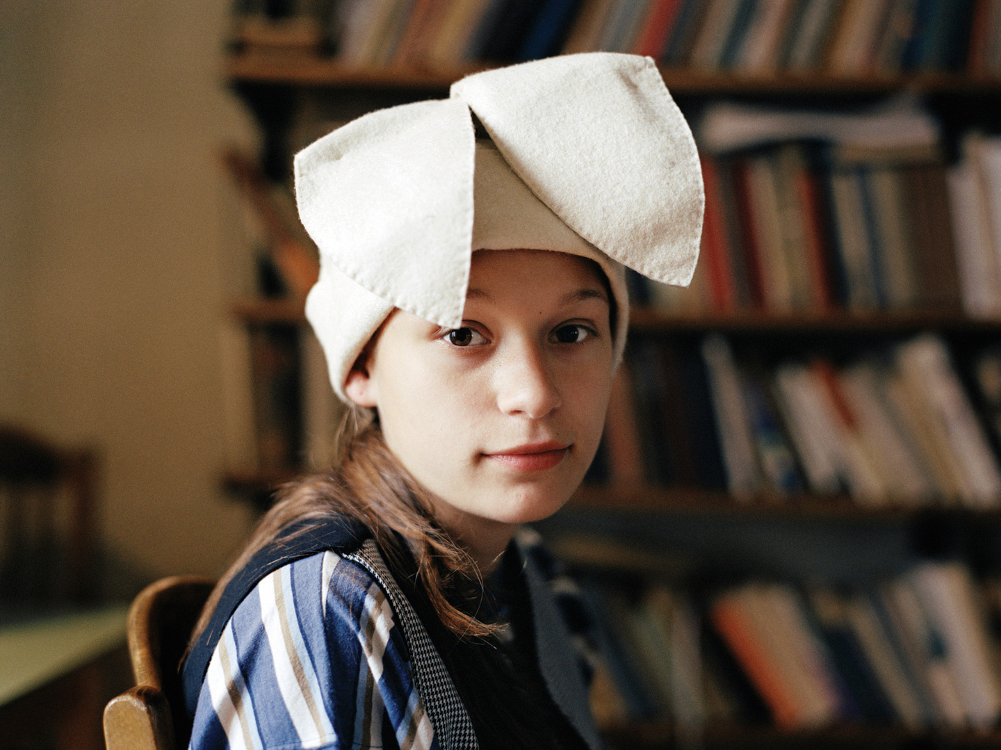 Zsuzsa P in Rabbit Ears, 2004