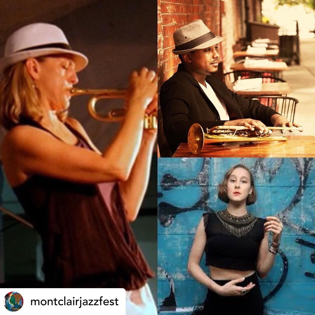 Looking forward to a music filled night @montclairjazzfest tomorrow! Lee Hogans and Pursuance will be performing along side the incomparable @kellygreenpiano The headliner, the incredible @ingridjensenmusic will be performing right after us. Make sur