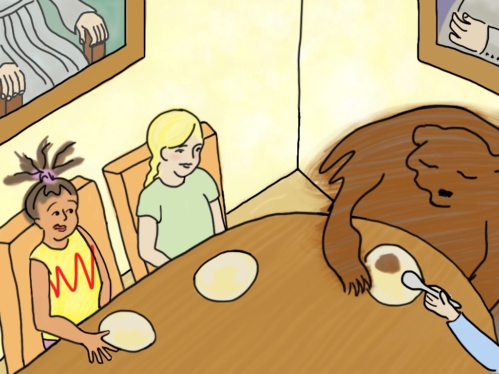 dinner with bad-mood dad