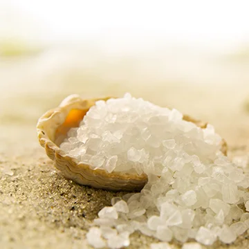 Premium in taste and texture compared to your ordinary table salt. Sea salt leaves more salty flavor-bursts in food. Used for seasoning, sautés, brining meats, and salting water.