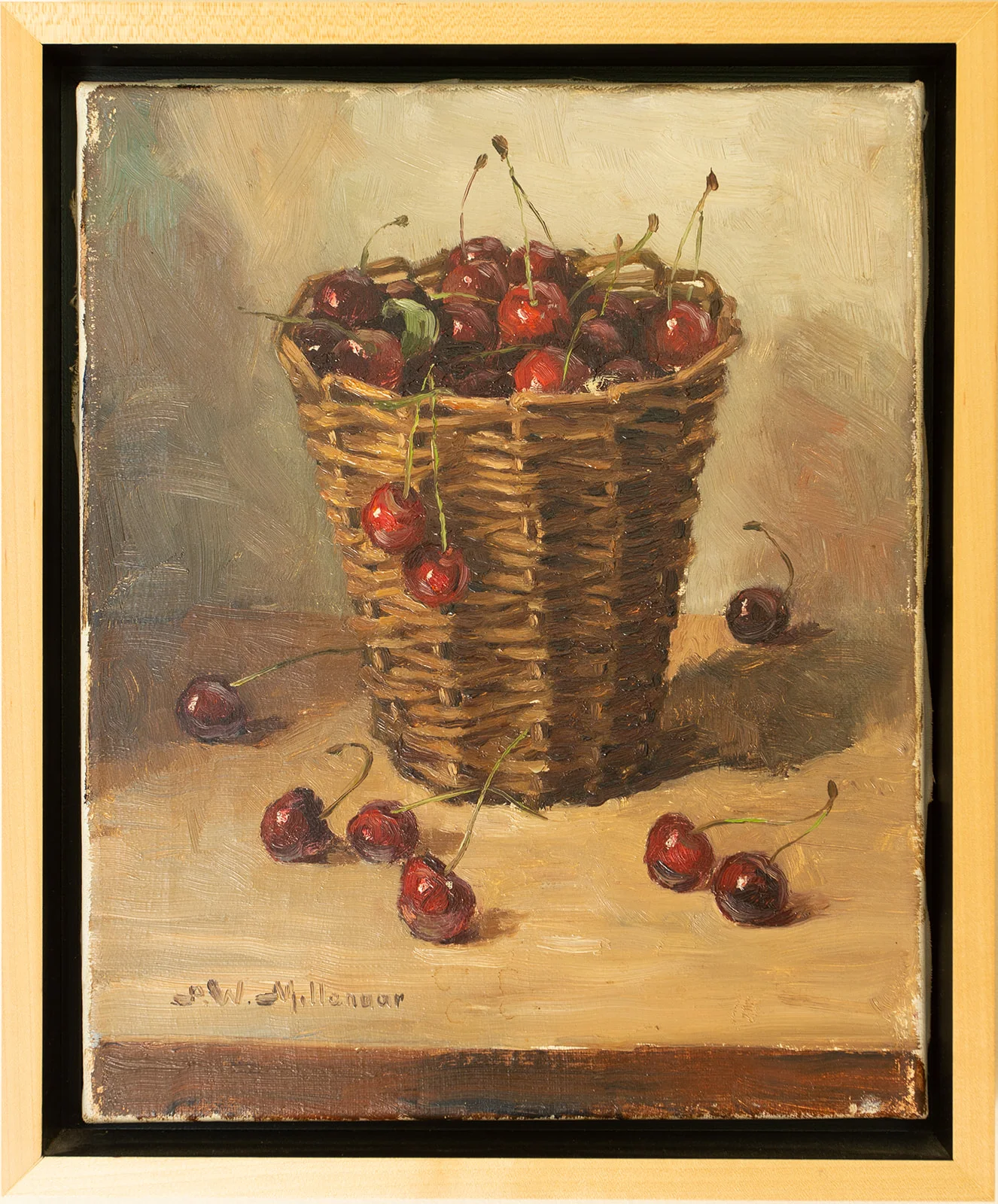 SOLD: S W Millenoor "Cherries"