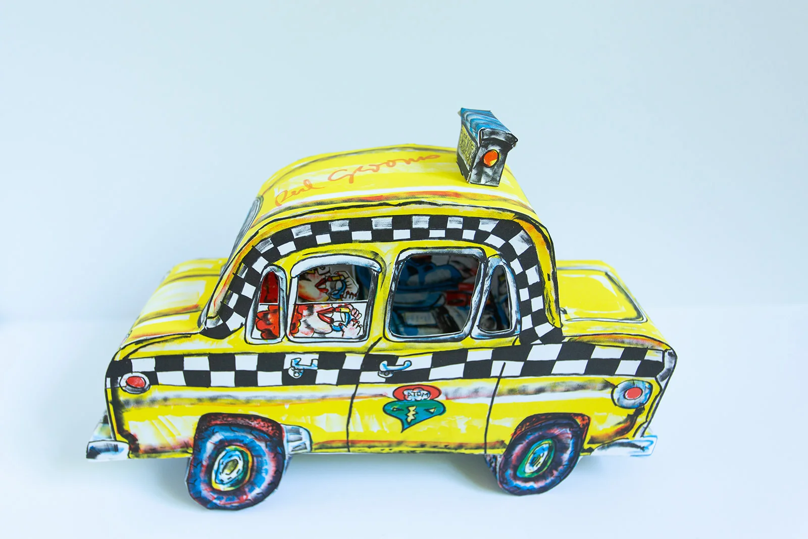 Red Grooms "Yellow Taxi" (View 1)
