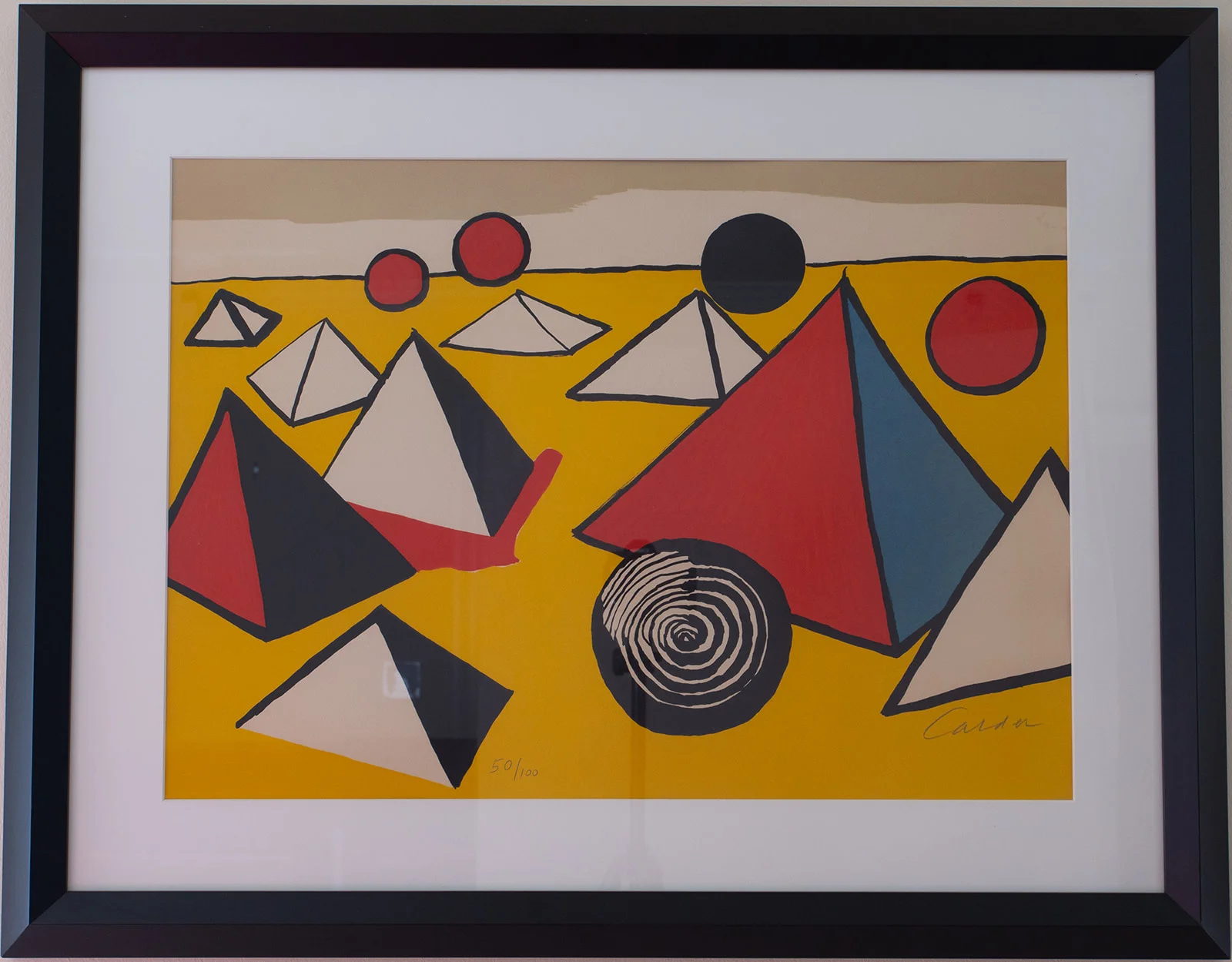 Alexander Calder "Pyramids" ed. 50/100