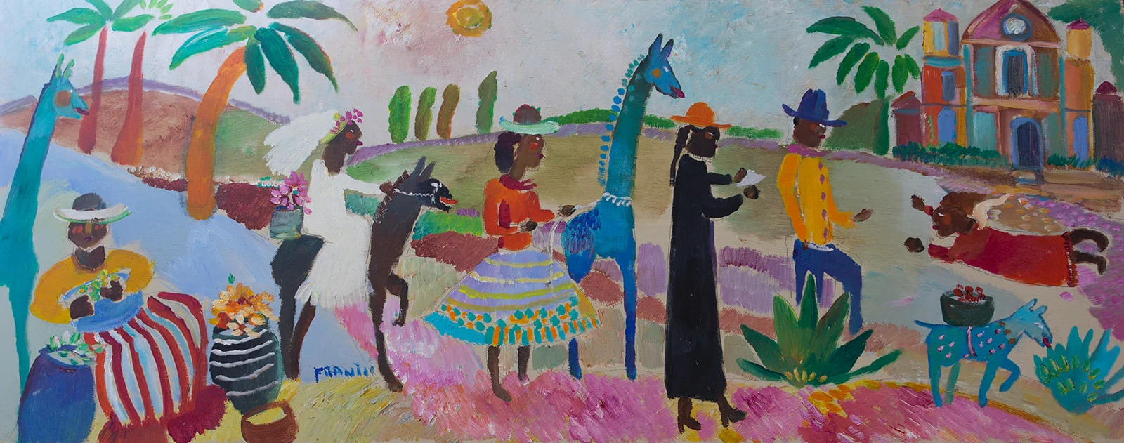 Ann Frantic "Wedding Procession"