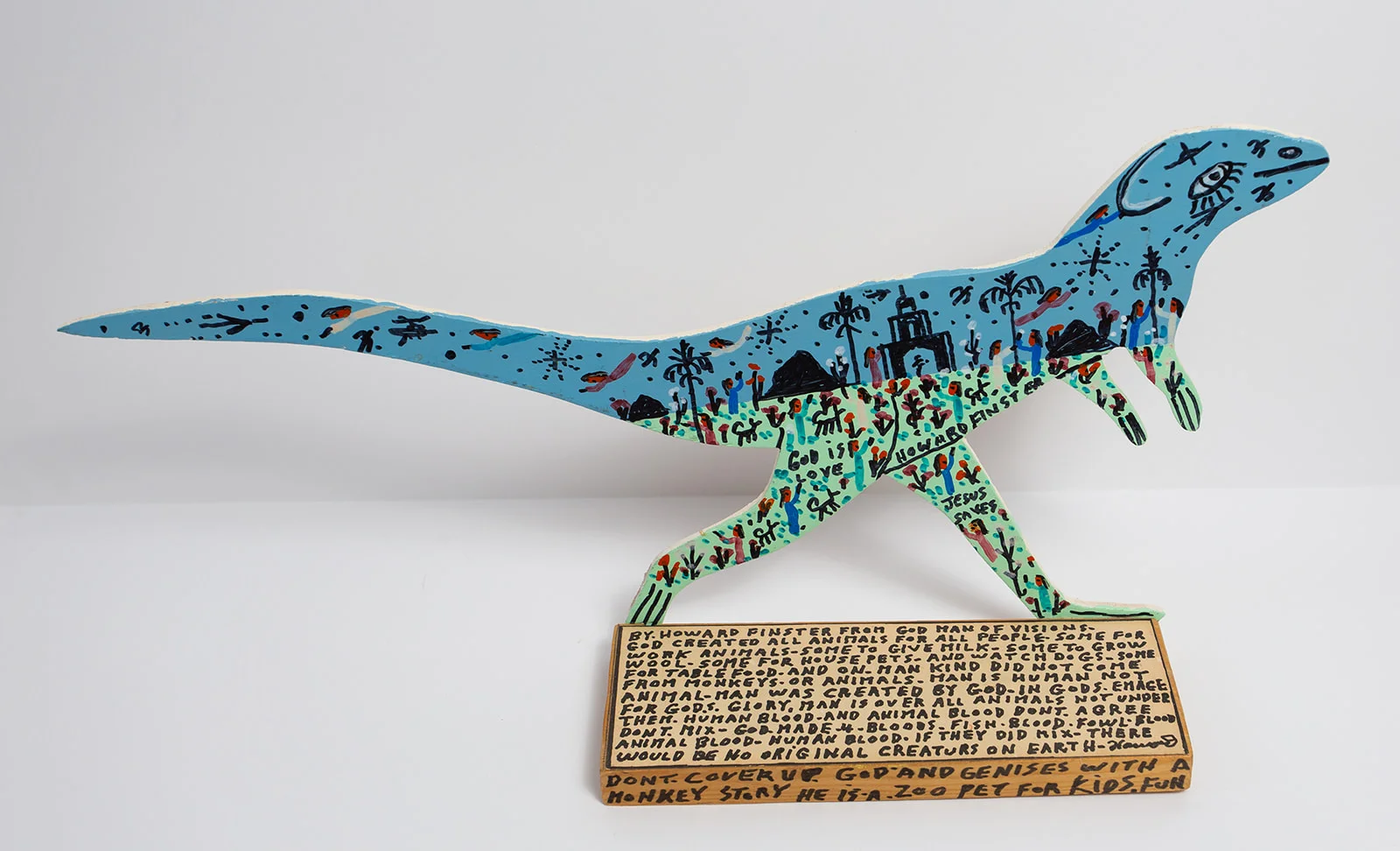 Howard Finster "Dinosaur"