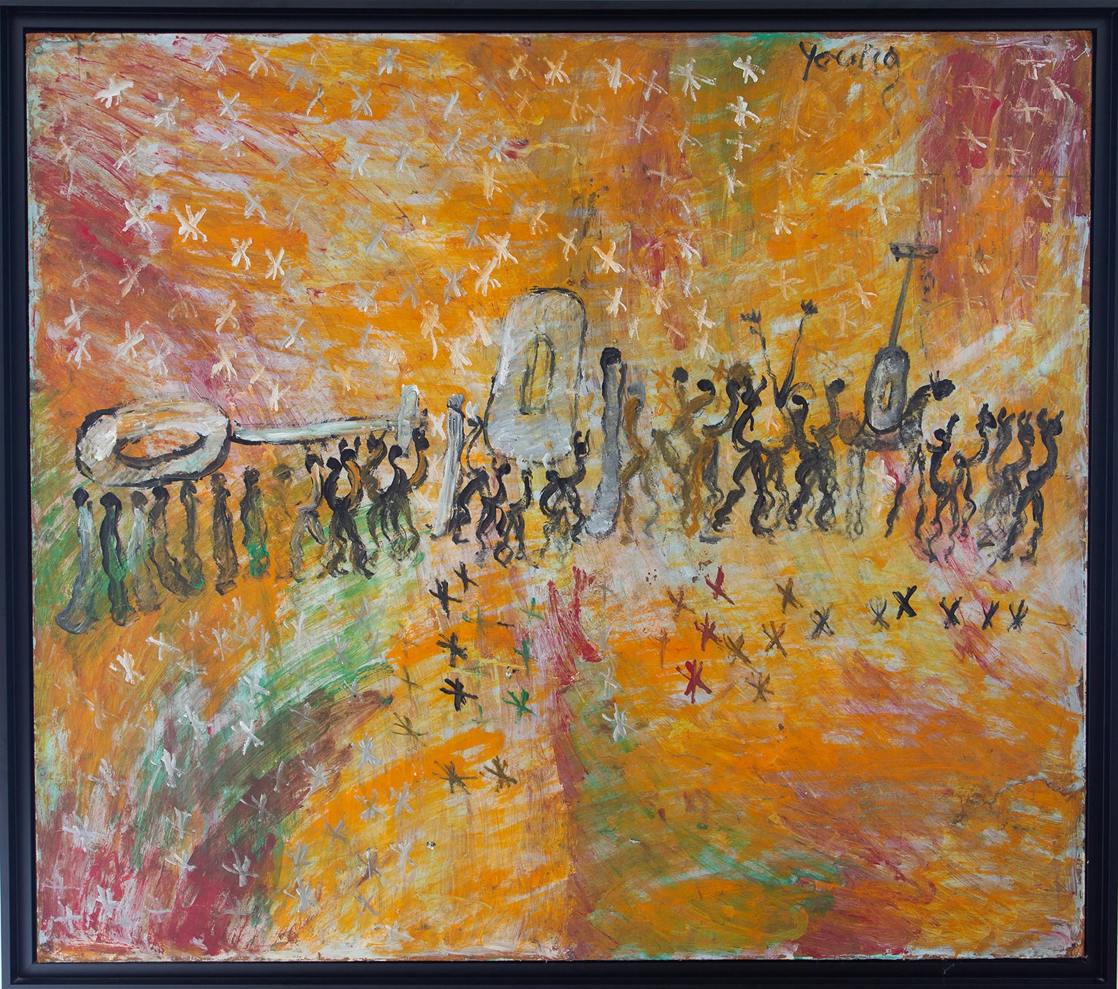 Purvis Young "Celebration"